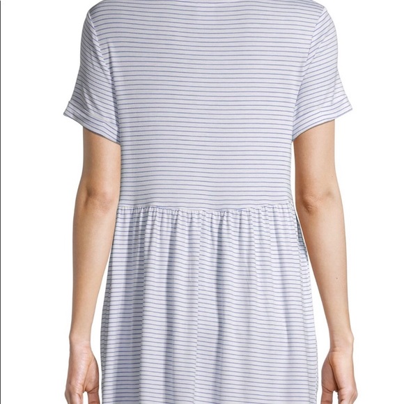 Time and Tru Womens Striped Maternity Smock Top Size XXL 20 New - Picture 6 of 6